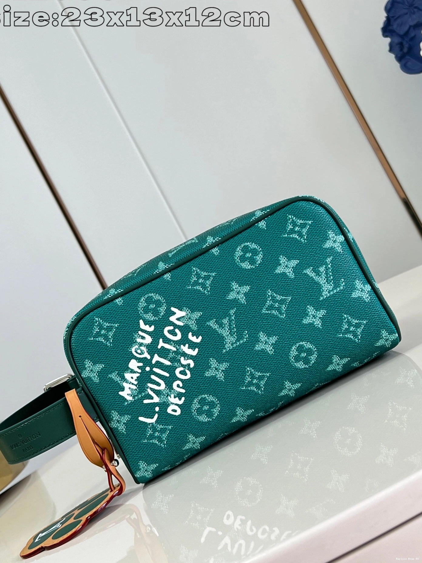 Affordable KIT bag-23*13*12CM LOUIS LOCKER DOPP VUITTON 0717